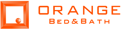 Orange Bed & Bath